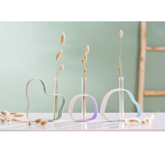 VBS Glass tubes for decoration, 5 pieces