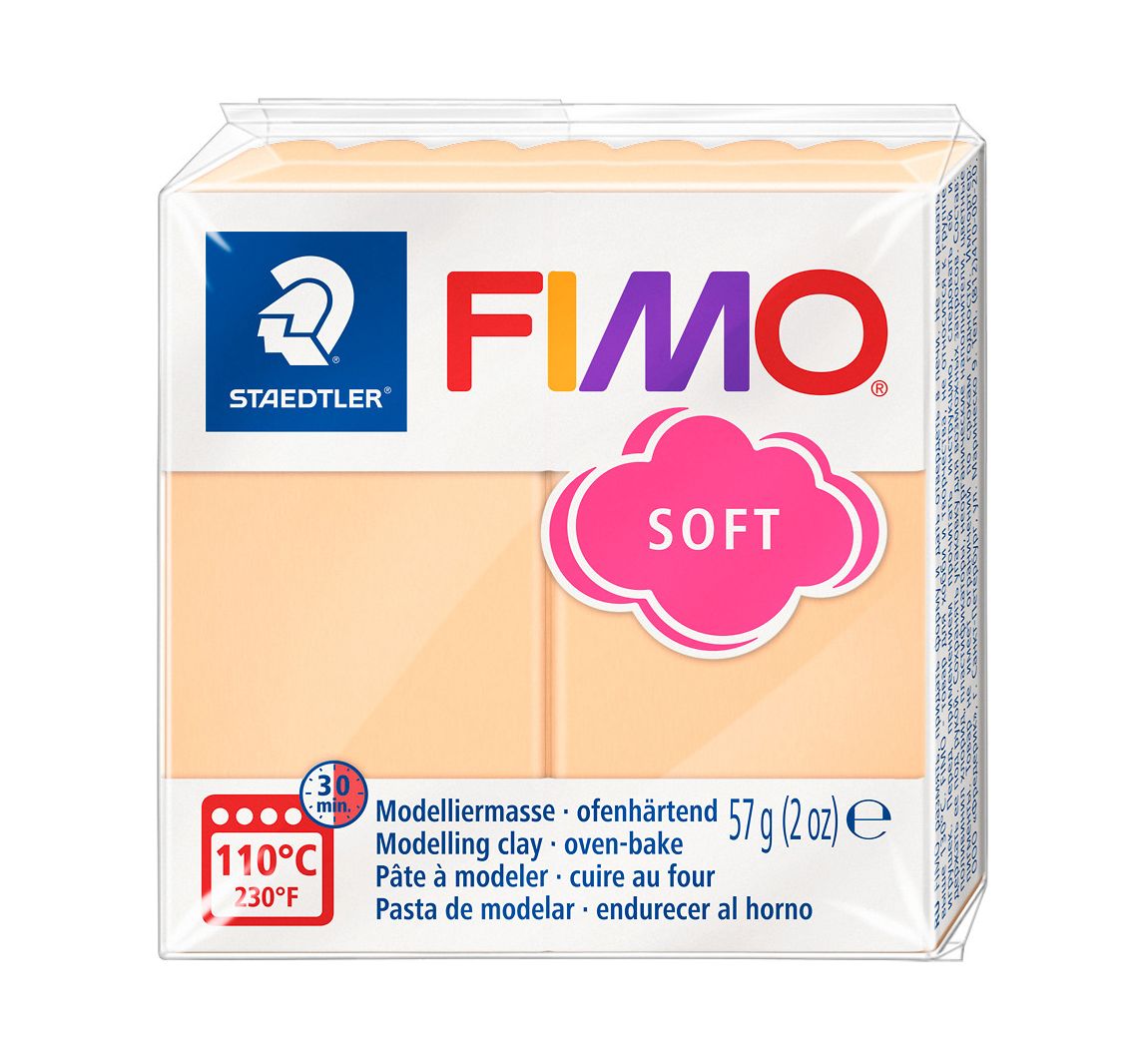 FIMO effect "Pastelkleuren" - Perzik