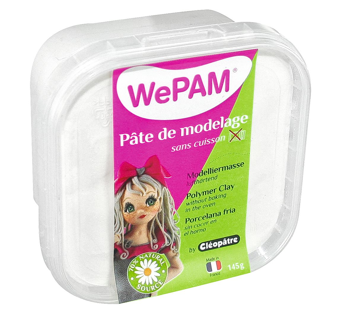 WePAM, luchtverharding Modelleerklei - Kleurloos