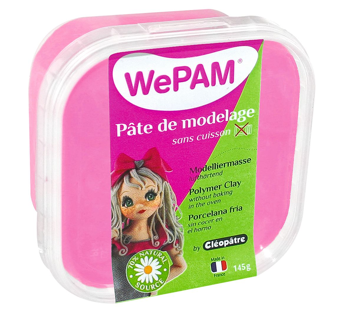 WePAM, luchtverharding Modelleerklei - Roze