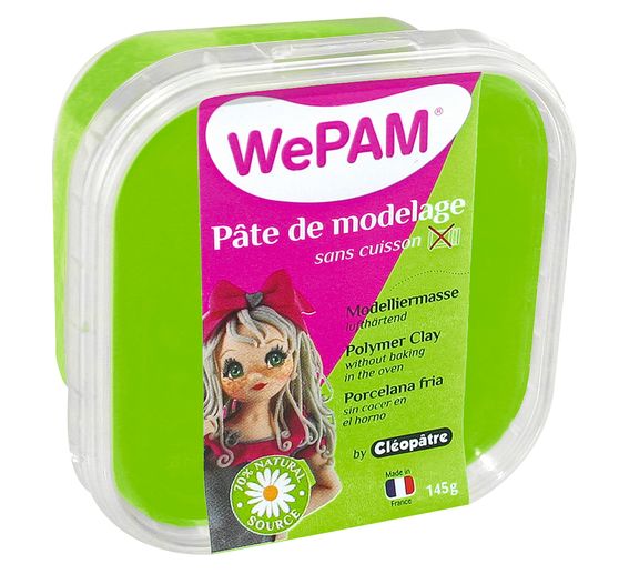 WePAM, luchtverharding Modelleerklei