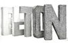 Concrete effect set, 8 pcs.