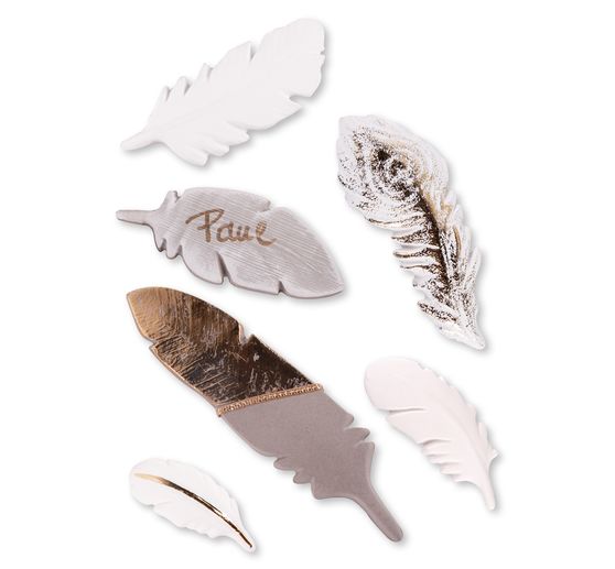 Casting mould"Feathers" , 6 motifs