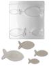 Casting mould "Fish", 4 sizes