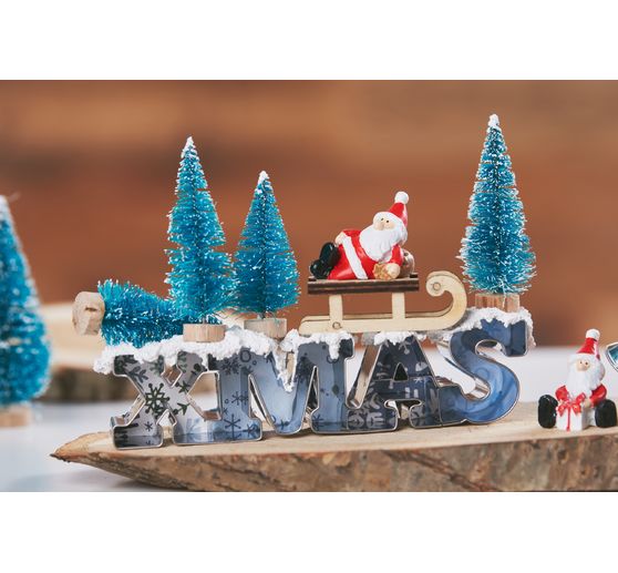 VBS Miniatuur dennenboom, set van 16, besneeuwd