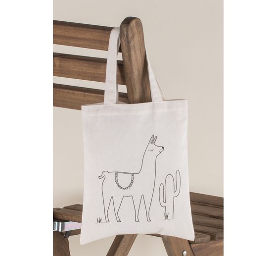 Katoenen zak "Lama"