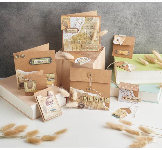 VBS Kaarten & Enveloppen "Vintage Mega set"