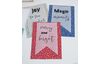 Double cards with envelopes "Kraft paper", 18 x 13 cm, 50 pieces
