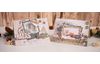 Double cards with envelopes "Kraft paper", 18 x 13 cm, 50 pieces