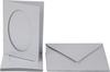 Passepartout cards "Oval", 10 pcs.
