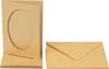 Passepartout cards "Oval", 10 pcs.