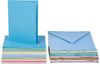 100-piece mega card set, pastel-coloured, VBS wholesale pack