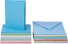 VBS Dubbele kaarten met enveloppen "Pastel", 50 stuks