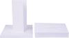 Double cards with envelopes "DIN long", 50 pieces