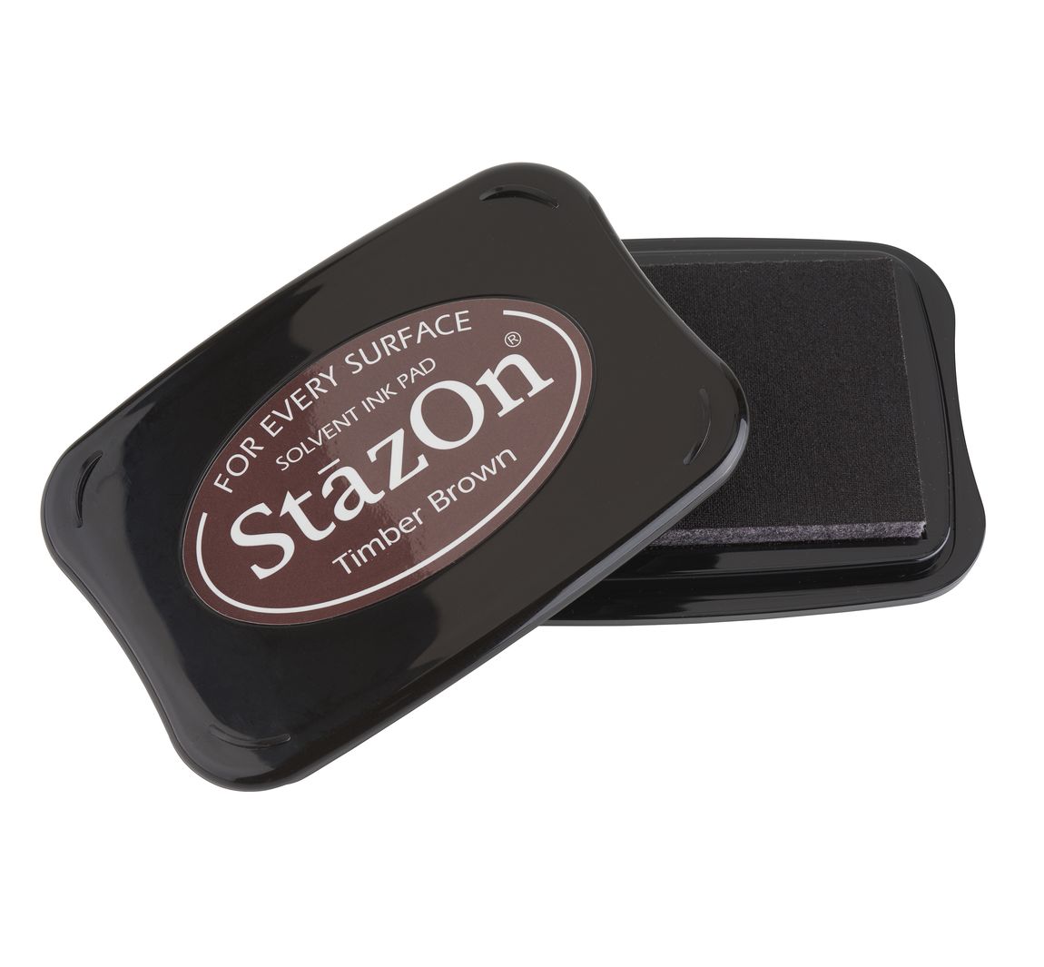 Staz-On Stempelkussen - Donkerbruin