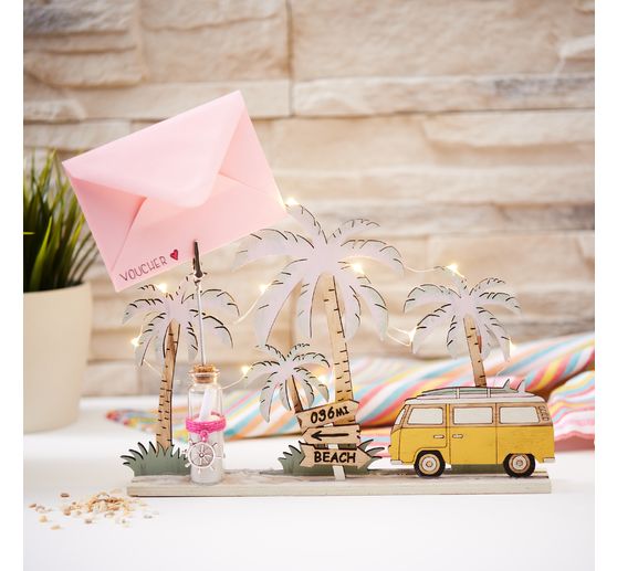 VBS Micro LED chain of lights, with timer, 10 LEDs