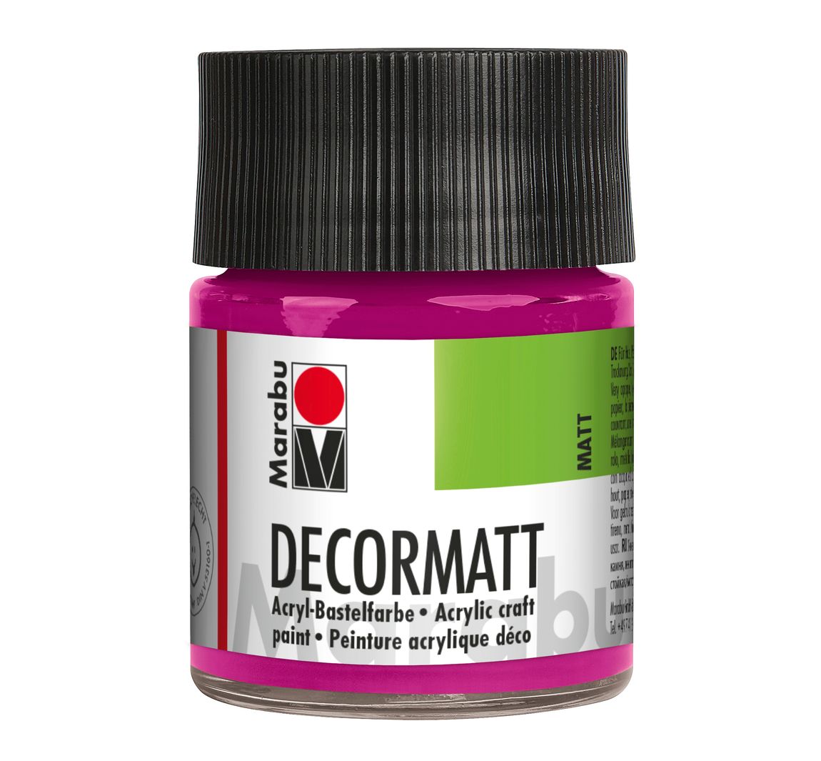 Marabou Decormatt, 50ml - Magenta