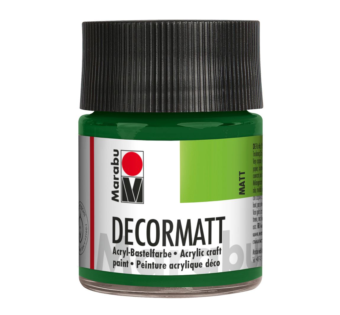 Marabou Decormatt, 50ml - Olijfgroen