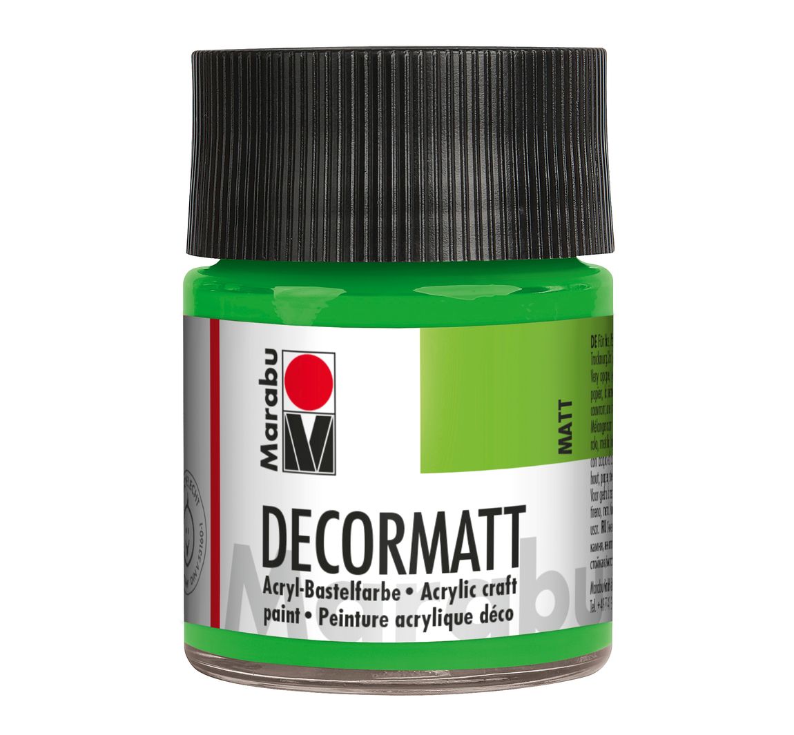 Marabou Decormatt, 50ml - Geelgroen