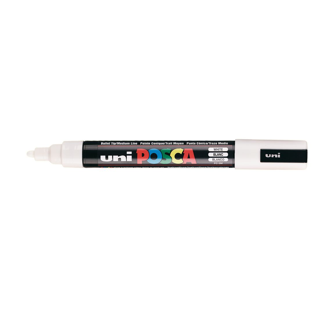 POSCA Marker PC-5M - Wit