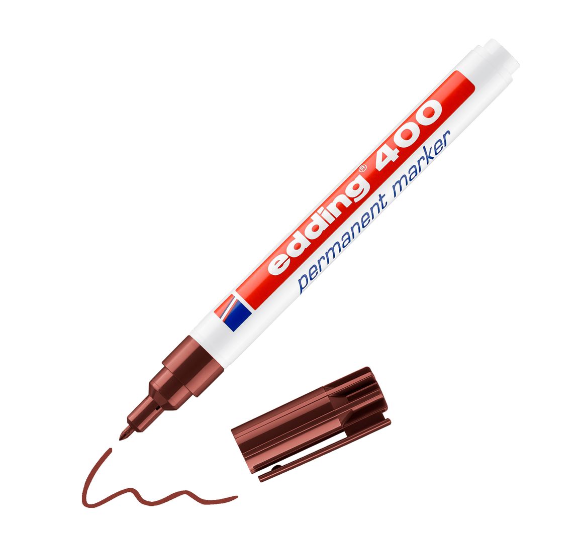 edding 400 "permanent marker" - Bruin