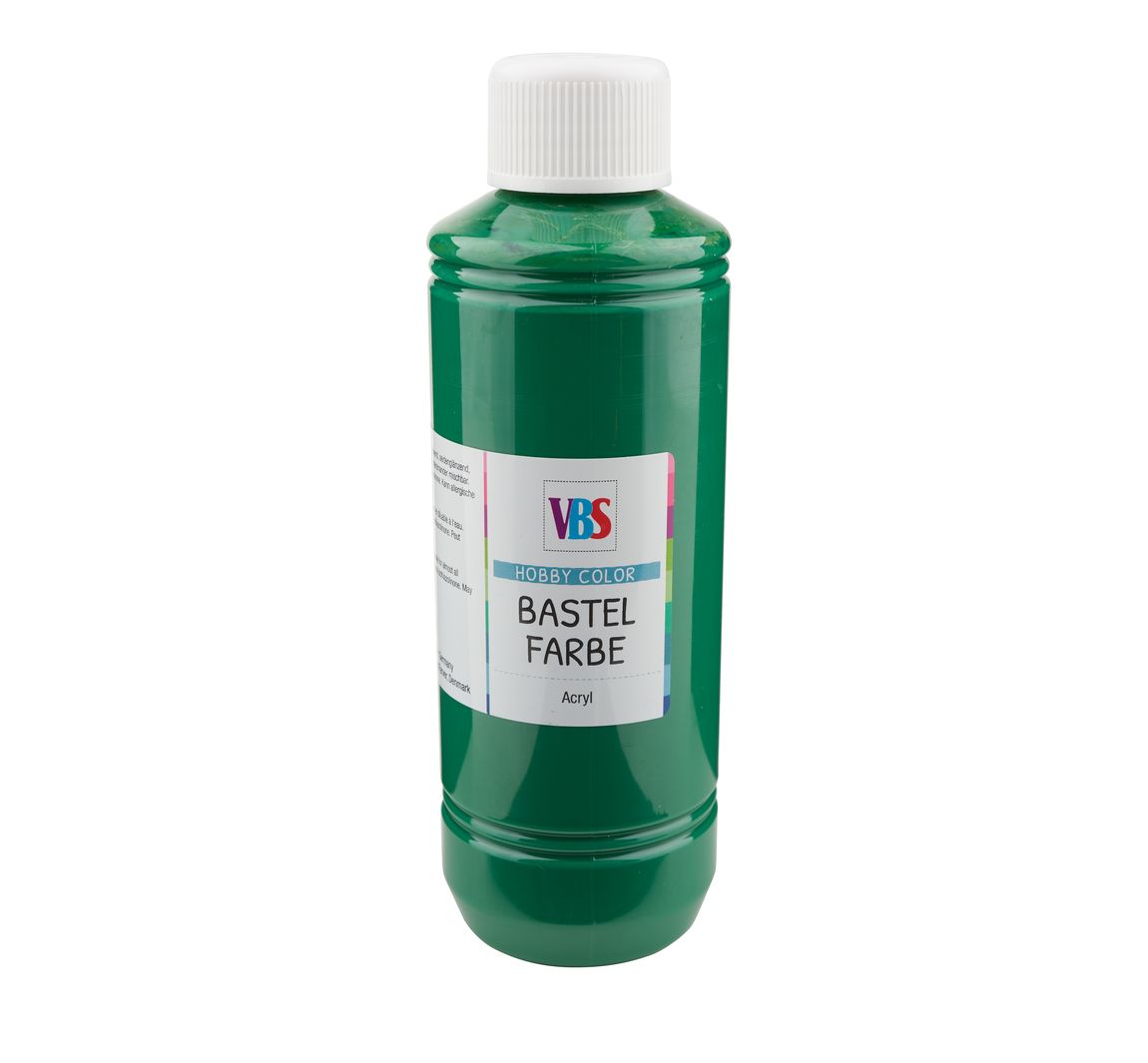 VBS Knutselverf, 250 ml - Donkergroen