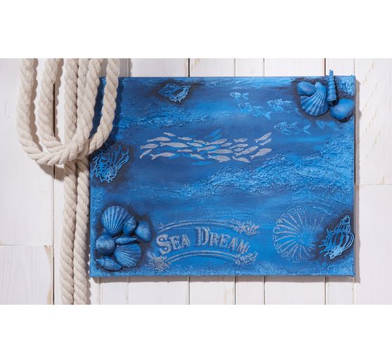 Stencil "Sea Dream", 21 x 29,7 cm