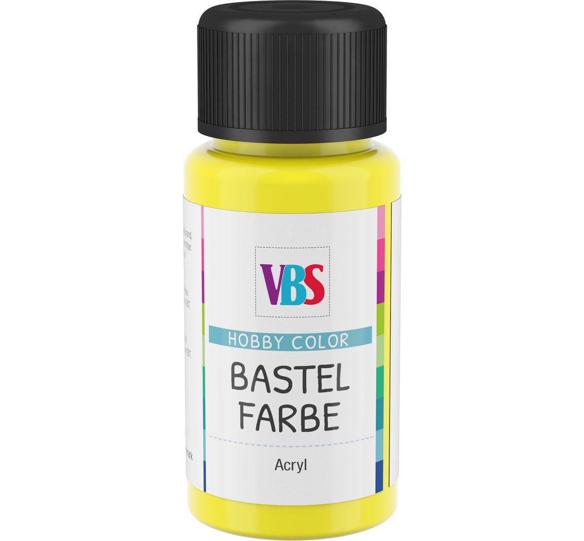 VBS Knutselverf, 50 ml - Citroengeel