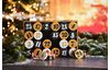 VBS Chipboard boxes "Round" on tray, 24 pieces