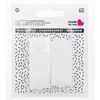 Velcro points, self-adhesive White
