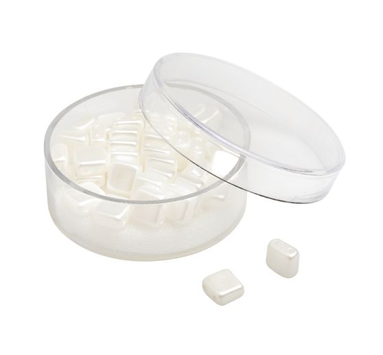 Glaskraal "Vierkant", 35 stuks