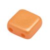 Glaskraal "Vierkant", 35 stuks Oranje