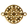 Charms connector "Mandala" Goud