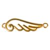 Charms connector "Open Engelenvleugels" Goud