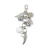 Sleutelhanger set "Lucky Charms" Zilver