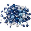 Glazen waskorrel mix, 65g Blauw/Wit