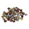 Glas gesneden kralen, 8 mm, 45 stuks Metallic