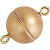 Vermogen magnetische sluiting, Ø 12mm Goud