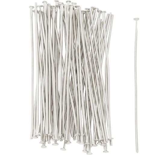 Pinnen voor magische kraal, ca. 50mm, 50 stuks