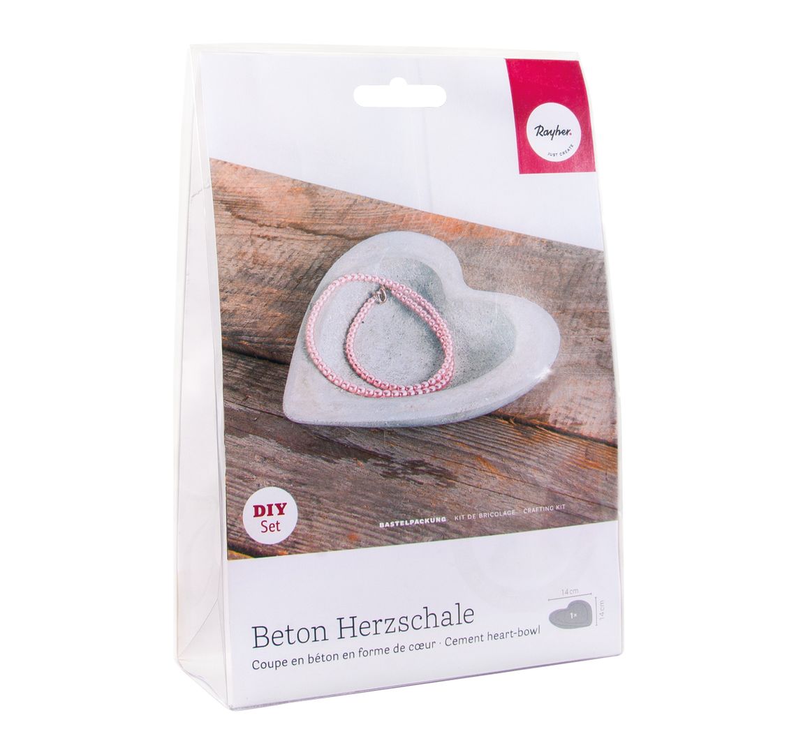 Creatieve set "Betonnen hartkom"