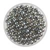 Crystal Renaissance glass wax bead, 4mm, 75 pieces