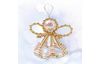 Beaded angel craft set "Arielle", about 7cm