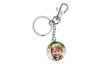 Cabochon key ring with Carabiner "Round"