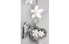 Medallion-Decoration pendant "Heart with rhinestones"