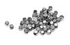 Mini Metal-Pearl "Cubes", 50 pieces