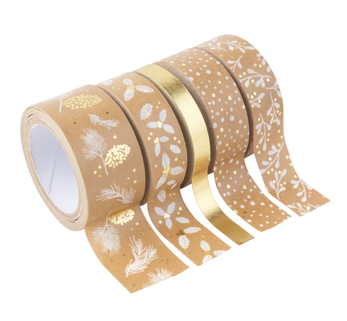 Deco Tapes "Nature Mix" - Goud