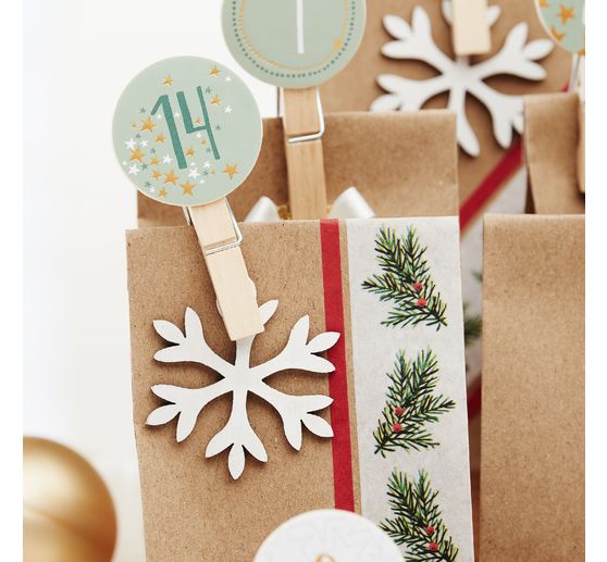 Stickers Advent numbers
