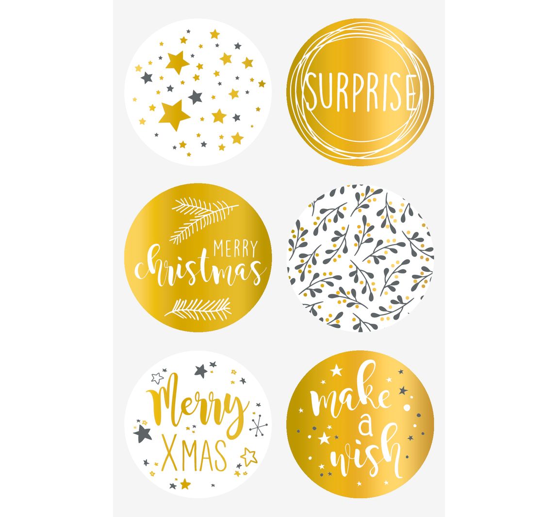 Sticker "Merry Xmas"