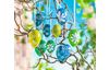 Acrylic eggs, 8 cm, pack of 6