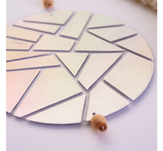 Acryl snij-/schilderschijf "Rond", Ø 10 cm